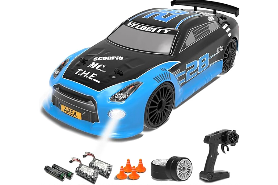 Thumbnail 654 för Radiostyrd bil - Drift Car 609KB2 Blue - 1:14 - RTR