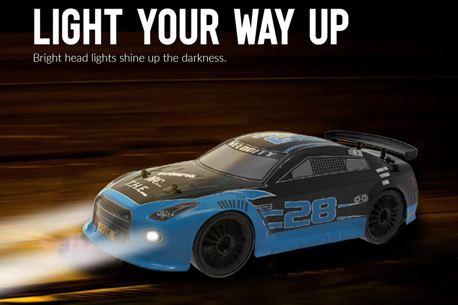 Thumbnail 654 för Radiostyrd bil - Drift Car 609KB2 Blue - 1:14 - RTR