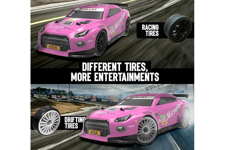 Radiostyrd bil - Drift Car 609PB2 Pink - 1:14 - RTR