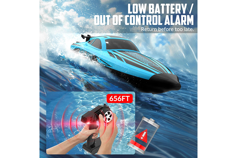 Thumbnail 654 fr Radiostyrd båt - Arrobolt SR40 - Blue - RTR