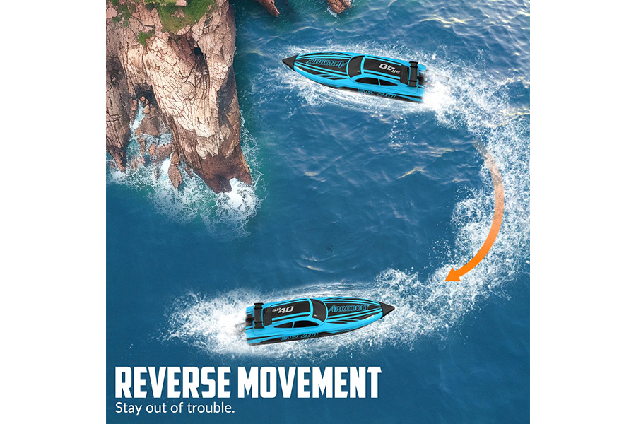 Thumbnail 654 fr Radiostyrd båt - Arrobolt SR40 - Blue - RTR