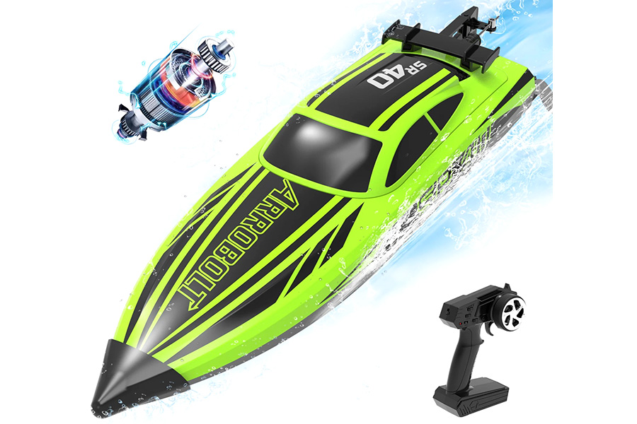 Thumbnail 654 fr Radiostyrd båt - Arrobolt SR40 - Green - RTR