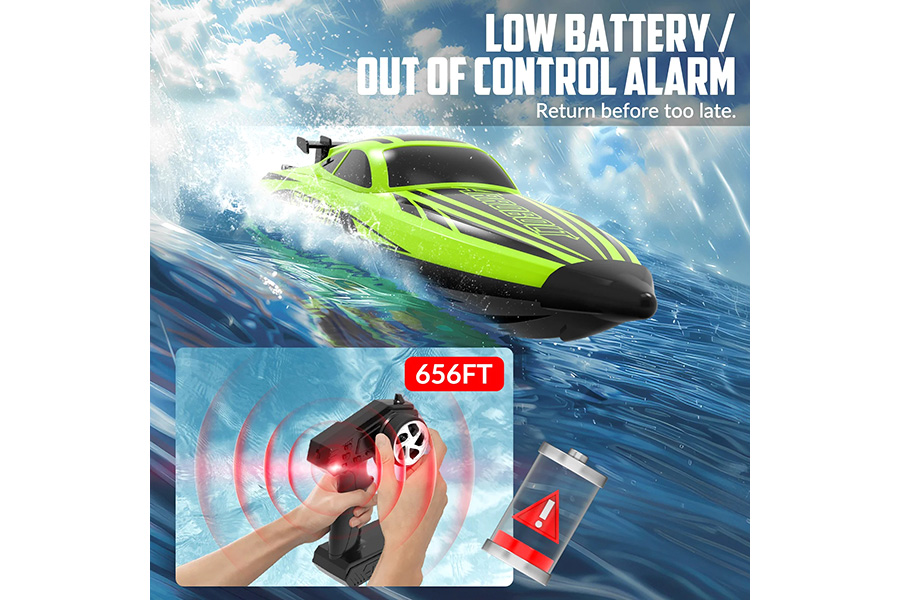 Thumbnail 654 fr Radiostyrd båt - Arrobolt SR40 - Green - RTR
