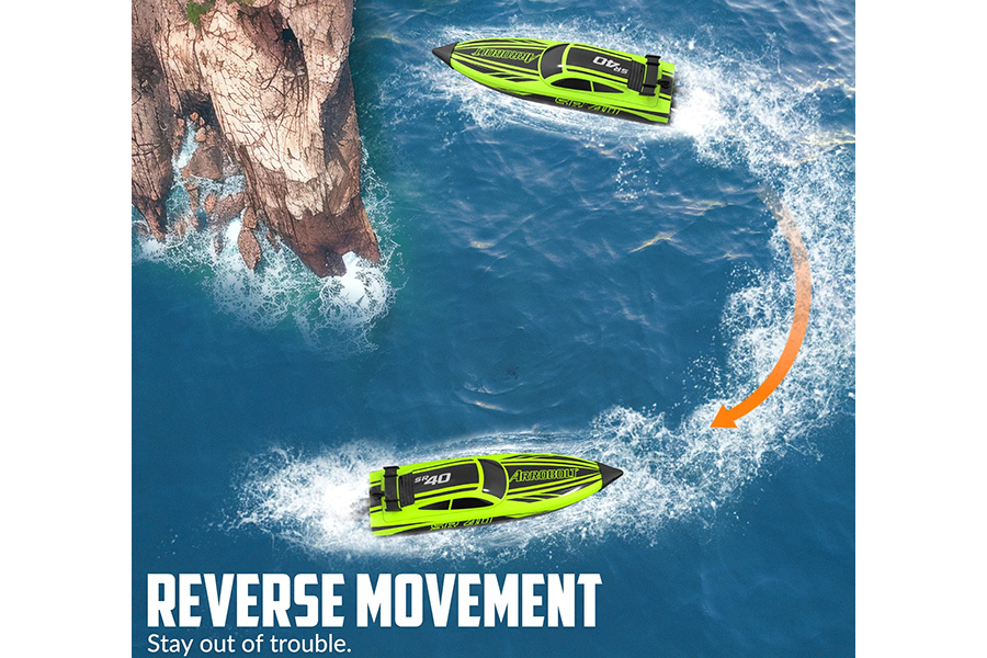 Thumbnail 654 fr Radiostyrd båt - Arrobolt SR40 - Green - RTR