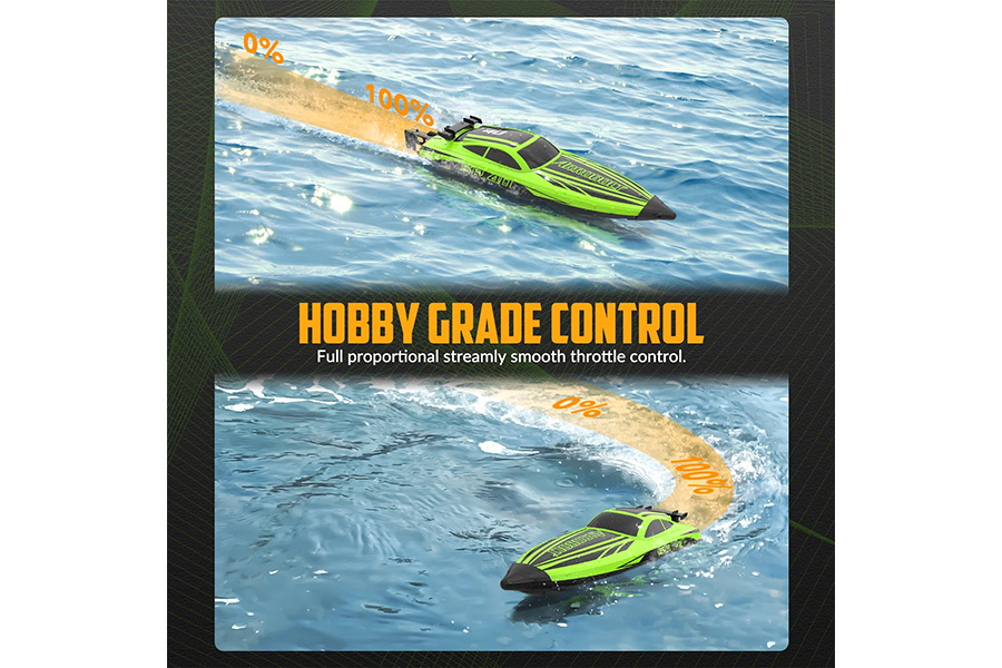Thumbnail 654 fr Radiostyrd båt - Arrobolt SR40 - Green - RTR