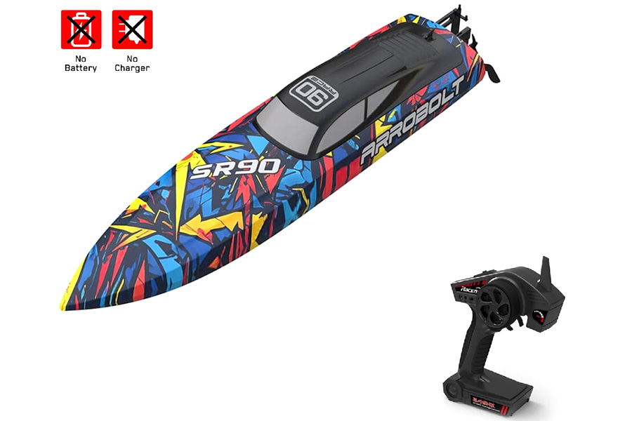 Thumbnail 654 för Borstlös rc båt - Vector SR90 Super - 2,4Ghz - ARTR