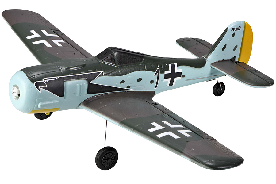 Thumbnail 654 fr Radiostyrt flygplan - Mini FW190 B2 BL TopRC - 4 kanals - 2,4Ghz - SRTF
