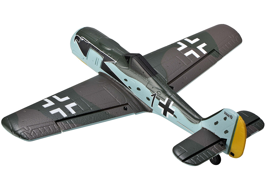 Thumbnail 654 fr Radiostyrt flygplan - Mini FW190 B2 BL TopRC - 4 kanals - 2,4Ghz - SRTF