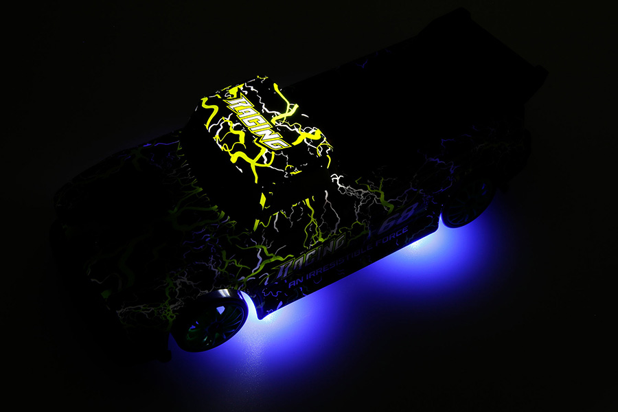 Thumbnail 654 fr Radiostyrd bil - Drift Car Mini-Breaker 4WD - Green - 1:24 - RTR