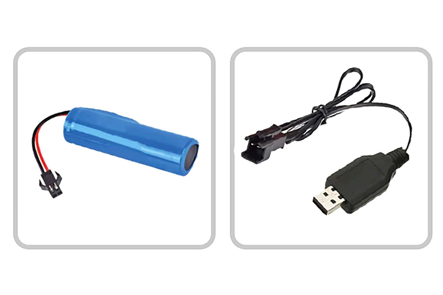 Thumbnail 654 fr Radiostyrd kran - 8ch - 2,4Ghz - 1:14 - RTR - HT