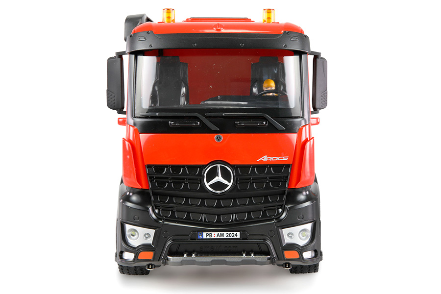 Thumbnail 654 fr Radiostyrd lastbil - Mercedes-Benz Arocs Kipper - Röd - 1:14 - 2,4GHz - RTR