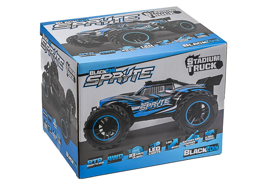 Thumbnail 655 fr Radiostyrd bil - Spryte ST 4WD Blue - 1:20 - 2,4Ghz - RTR