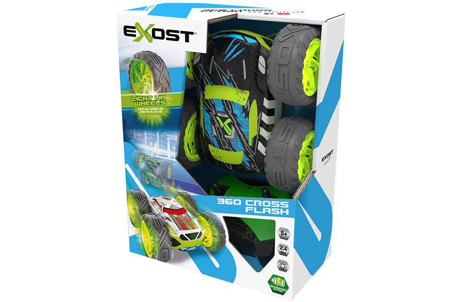 Thumbnail 655 fr Radiostyrd bil - 1:18 Silverlit Exost 360 Flash - 2,4Ghz - RTR