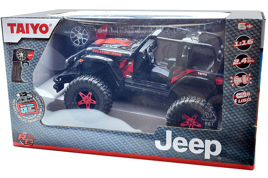 Thumbnail 655 fr Radiostyrd bil - Jeep Wrangler - 2,4Ghz - 1:16 - RTR
