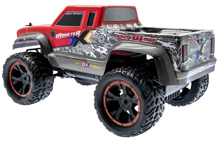 Thumbnail 655 fr Radiostyrd bil - G4P Monster Truck - 2,4Ghz - 1:12 - RTR