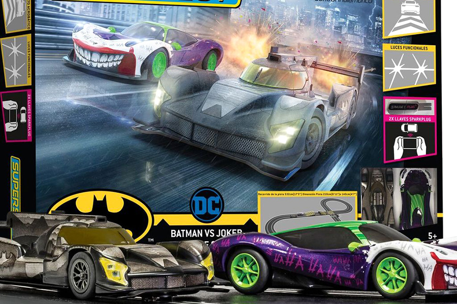 Thumbnail 655 fr Superslot Spark Plug - Batman Vs Joker - 1:32 - Scalextric