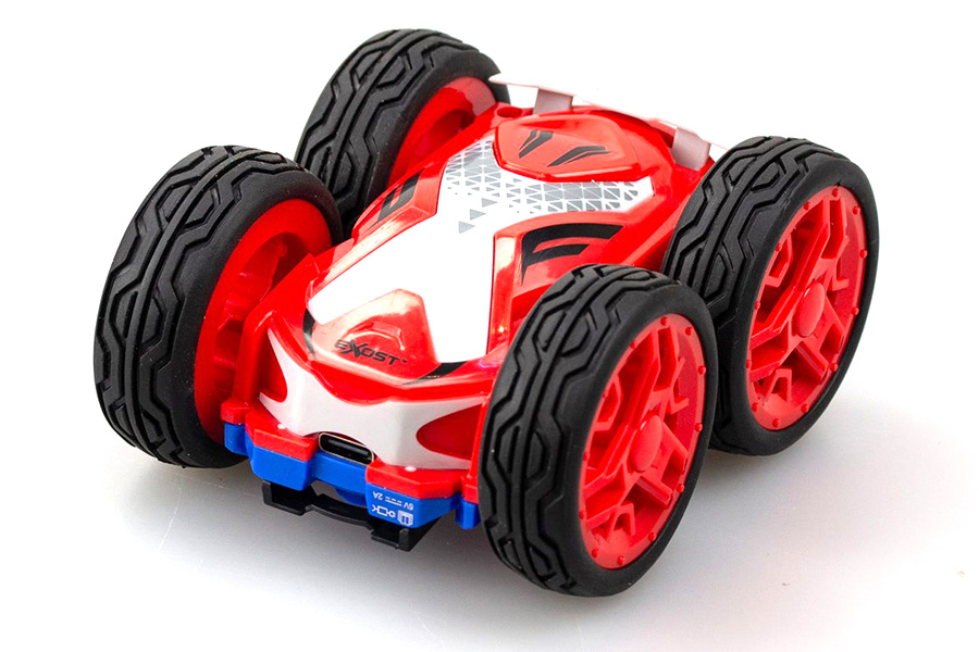 Thumbnail 655 fr Radiostyrd bil - Silverlit Exost 360 Mini Flip NEO - RTR