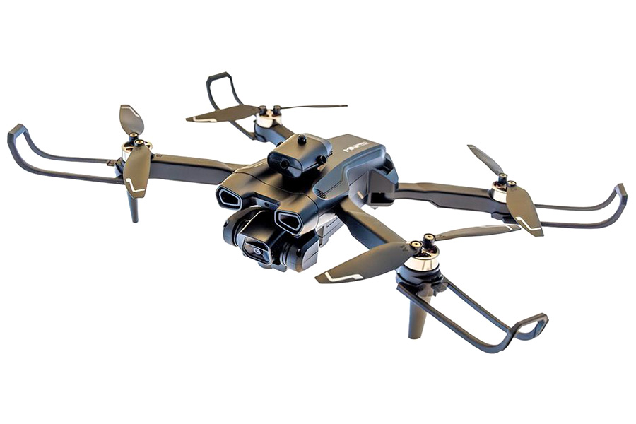 RC Drönare - G4P Brushless Foldable Drone m. 2 kameror - 2,4Ghz - RTF