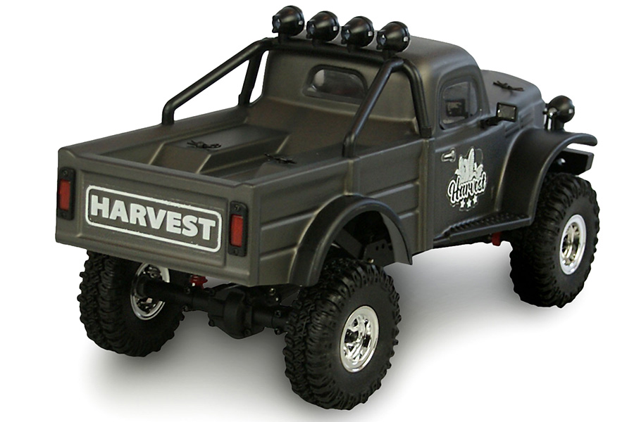 Thumbnail 655 fr Radiostyrda bilar - 1:18 - AMXRock AM18 Harvest Crawler Grå - 4WD - 2,4Ghz - RTR