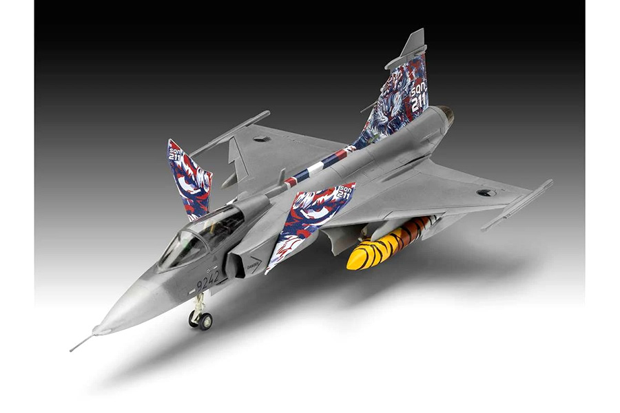 Thumbnail 655 fr Modellflygplan - Jas-39C Gripen - 1:72 - ICM