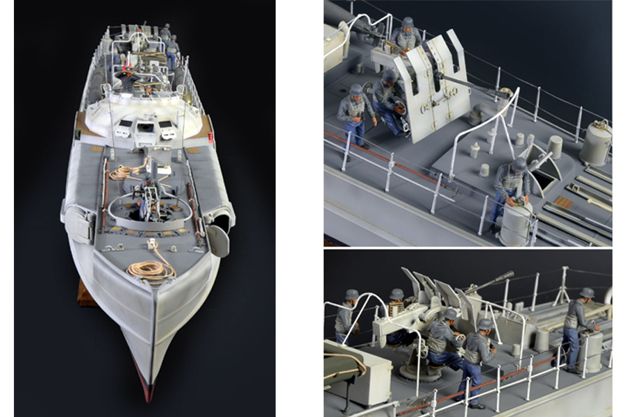 Thumbnail 655 fr Byggsats Krigsfartyg - Schnellboot S 100 - 1:35 - Italeri