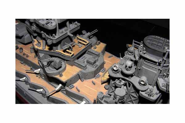 Thumbnail 655 fr Byggmodell krigsfartyg - Battleship Nagato - 1:350 - Hasegawa