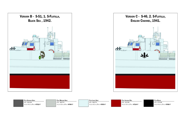 Thumbnail 655 fr Byggsats Krigsfartyg - Schnellboot S 83 - 1:35 - Italeri