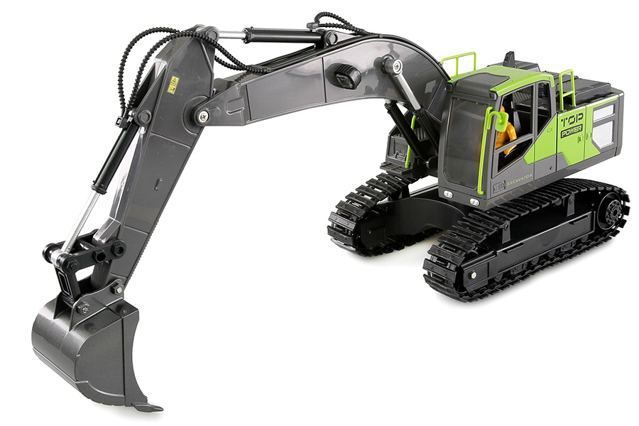 Thumbnail 655 fr Radiostyrd Grävmaskin - G071E Metall uppgr - 1:18 - RTR