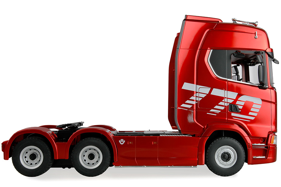 Thumbnail 655 fr Radiostyrd lastbil - Scania 770 S V8 Truck 6x4 - Röd - 1:18 - 2,4GHz - RTR