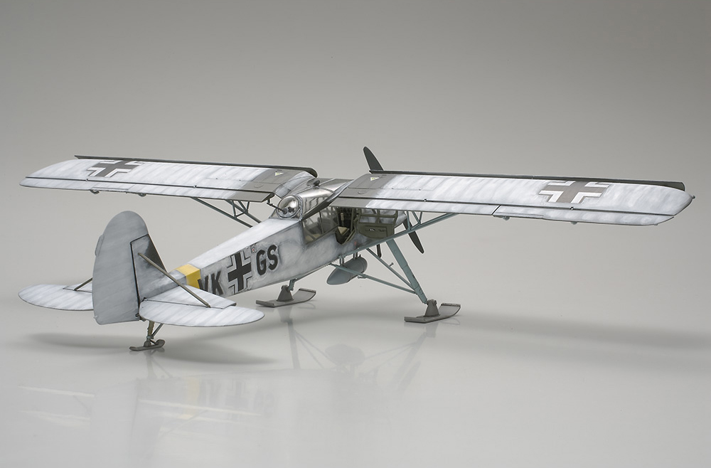 Thumbnail 678 f�r Byggmodell flygplan - Fi156C Fieseler Storch - 1:48 - Tamiya