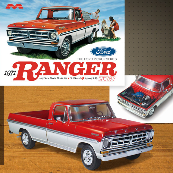 Thumbnail 678 f�r Byggmodell bil - 1971 Ford Ranger Pickup - 1:25 - MOE