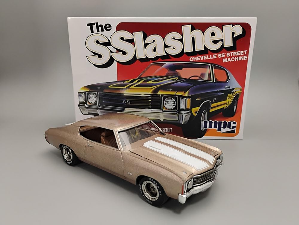 Thumbnail 678 f�r Byggmodell bil - The SSlasher Chevelle SS Street Machine - 1:25 - MPC