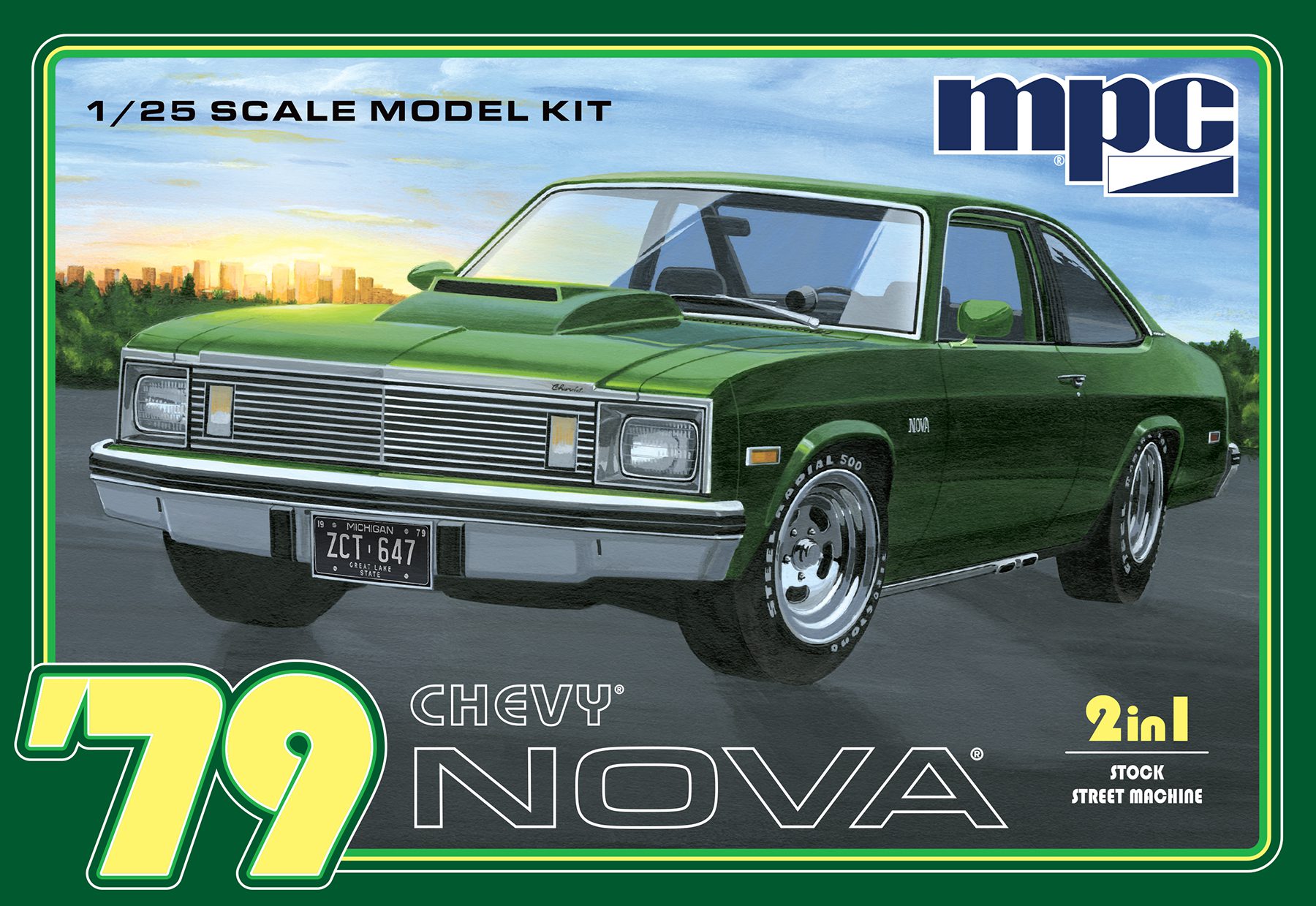 Bild p� Byggmodell bil - 1979 Chevy Nova 2 i 1 - 1:25 - MPC