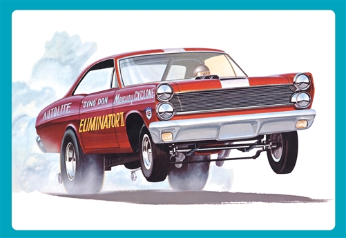 Bild p� Byggmodell bil - 1967 Mercury Cyclone Eliminator II - 1:25 - AMT