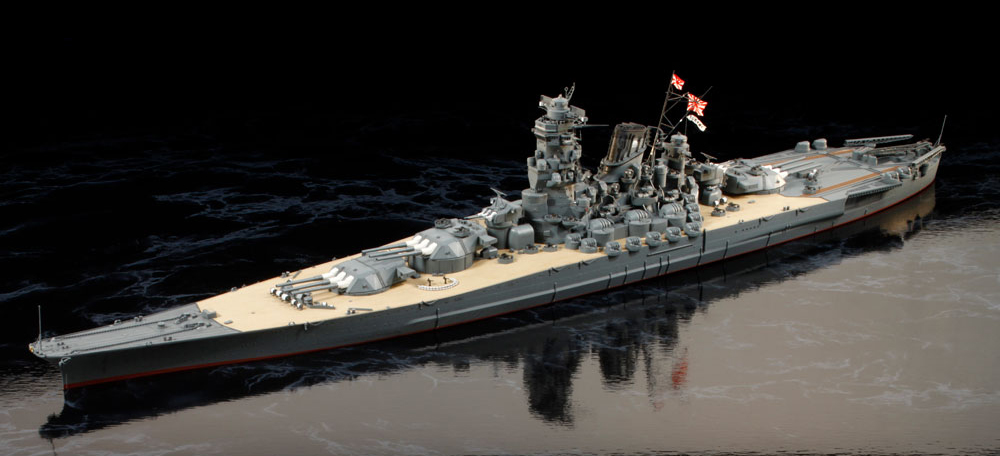 Thumbnail 678 f�r Byggmodell - Battleship Yamato, Premium - 1:350 - Tamiya