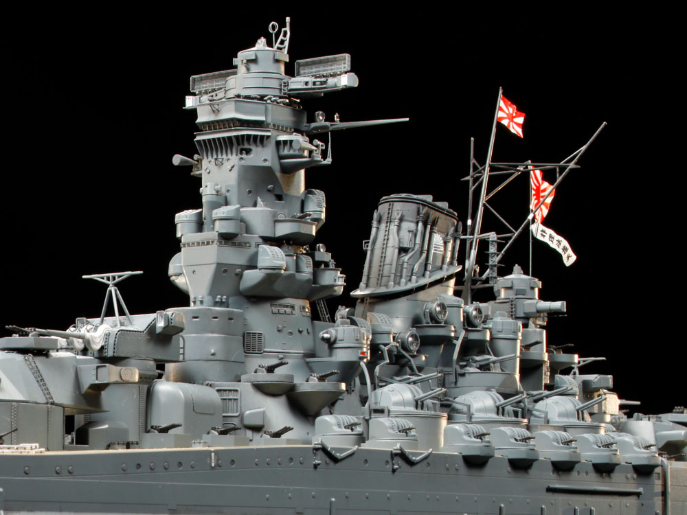 Thumbnail 678 f�r Byggmodell - Battleship Yamato, Premium - 1:350 - Tamiya