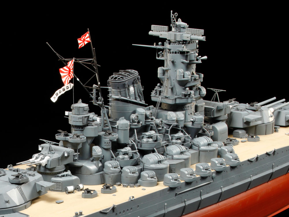 Thumbnail 678 f�r Byggmodell - Battleship Yamato, Premium - 1:350 - Tamiya