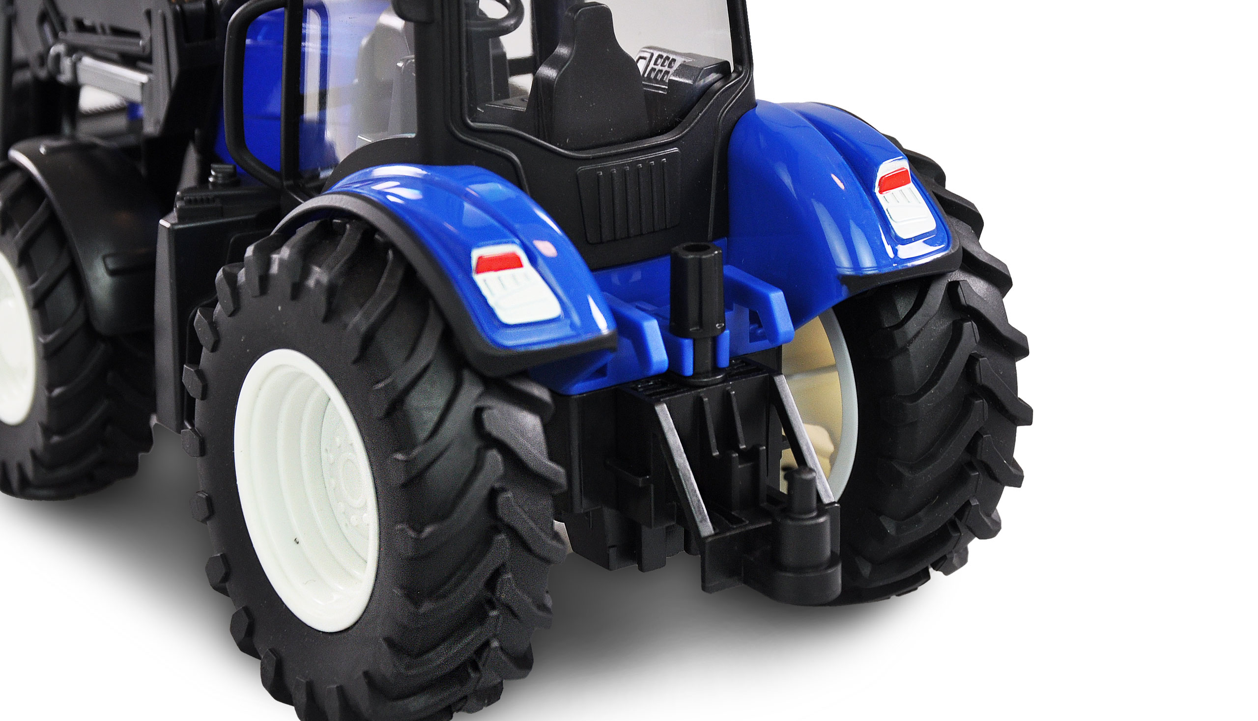 Thumbnail 678 f�r Radiostyrd Traktor - 1:24 Traktor med h&ouml;v&auml;ndare - RTR