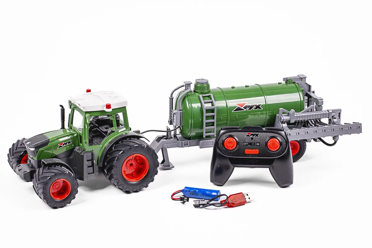 Thumbnail 678 f�r Radiostyrd Traktor - 1:24 Traktor med spridare - RTR
