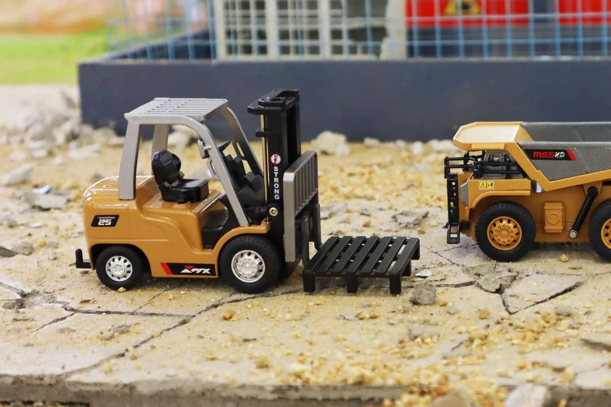 Thumbnail 678 f�r Radiostyrd Truck - Gaffeltruck - 1:64 - RTR