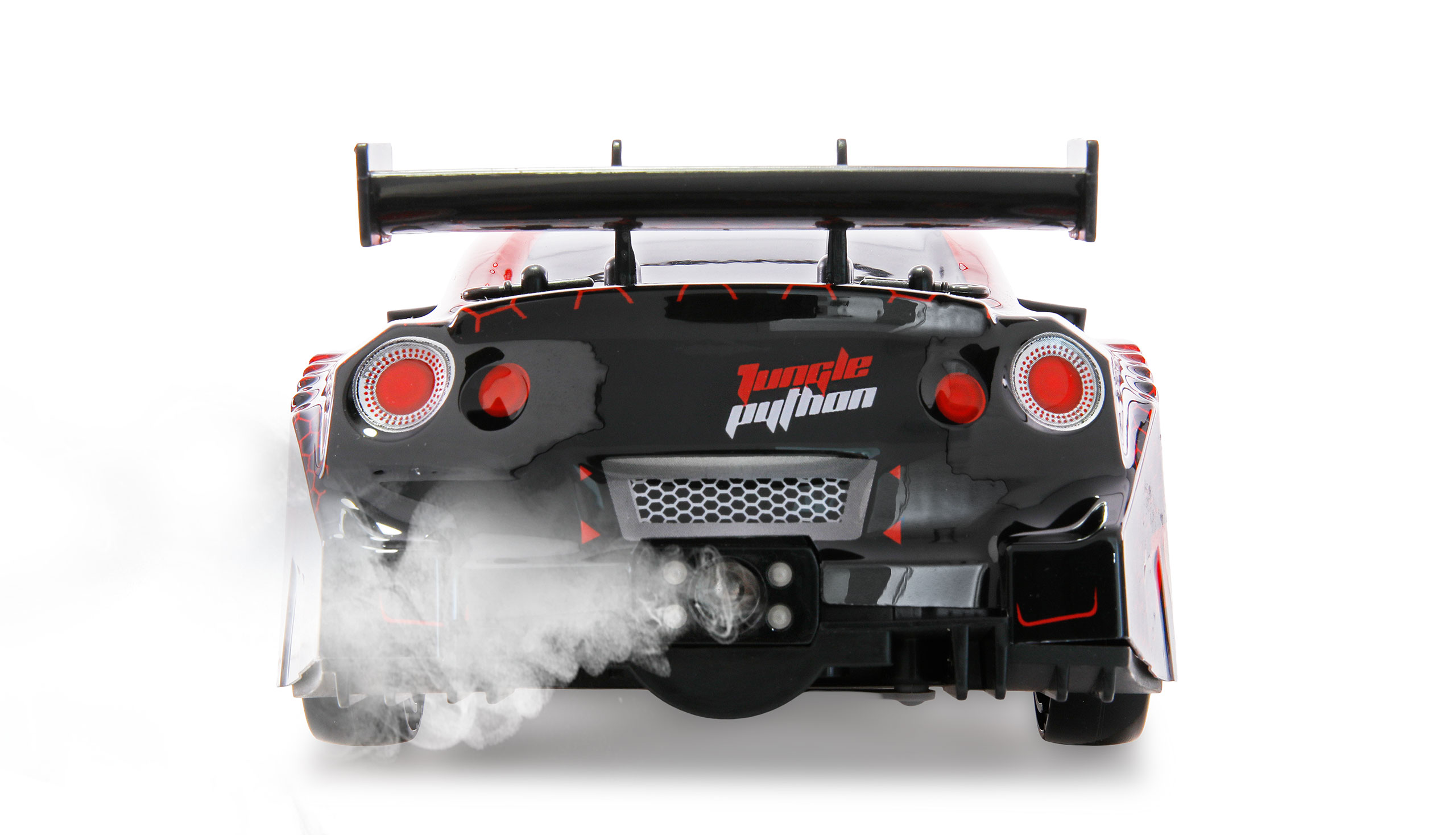 Thumbnail 678 f�r Radiostyrd bil - Drift Car GTR 4WD R&ouml;d - 1:16 - RTR