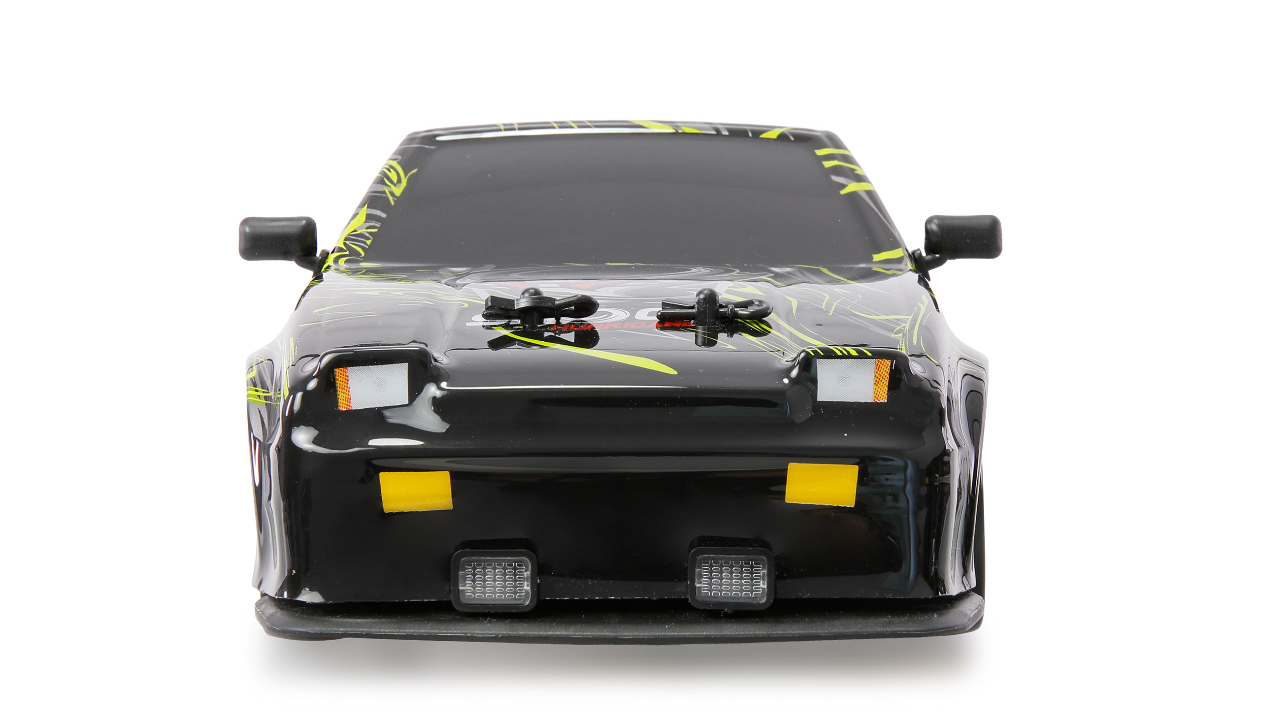 Thumbnail 678 f�r Radiostyrd bil - Drift Car S12 4WD Gul - 1:16 - RTR