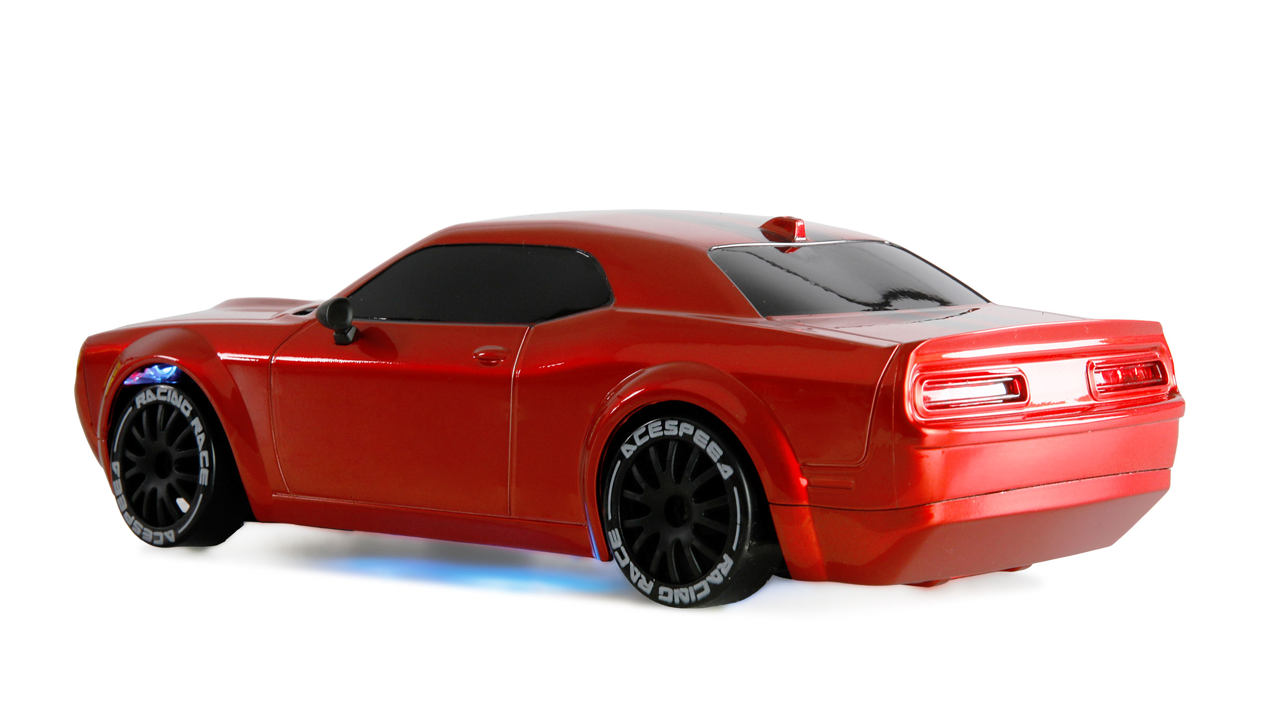 Thumbnail 678 f�r Radiostyrd bil - Drift Muscle Car Onroad/Drift 4WD R&ouml;d - 1:20 - RTR