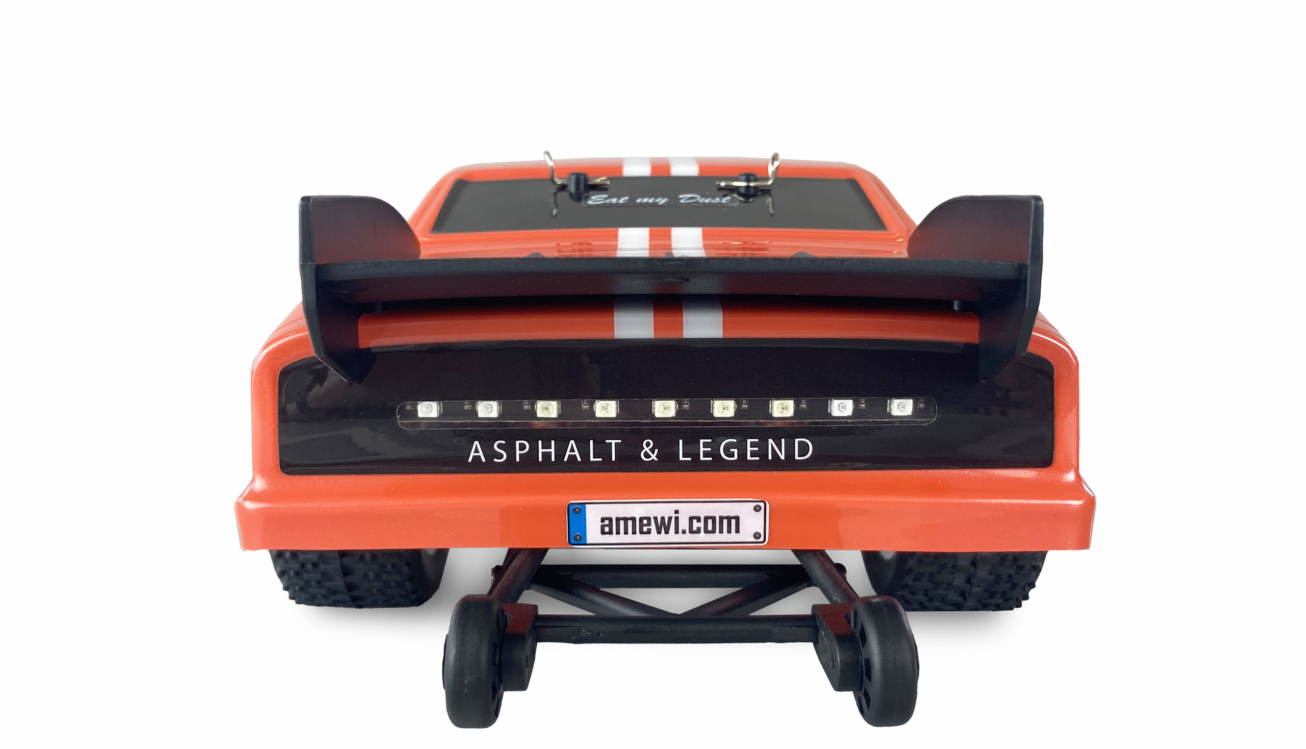 Thumbnail 680 f�r Radiostyrd bil - DR1.6 Drag Racer 4WD Orange - 1:16 - RTR