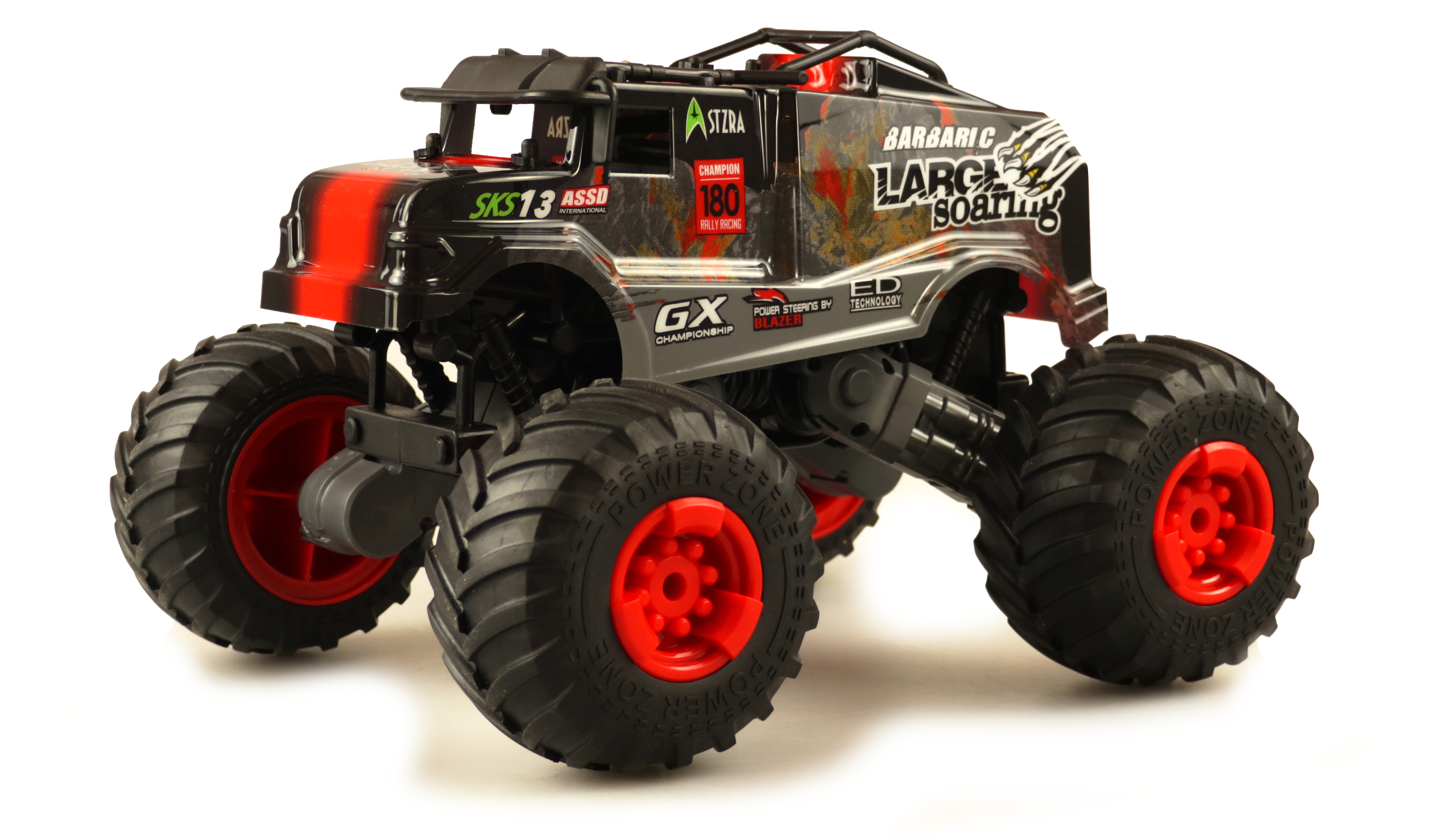 Bild p� Radiostyrd bil - 1:16 - Crazy SKS13 Monster Truck R&ouml;d - RTR