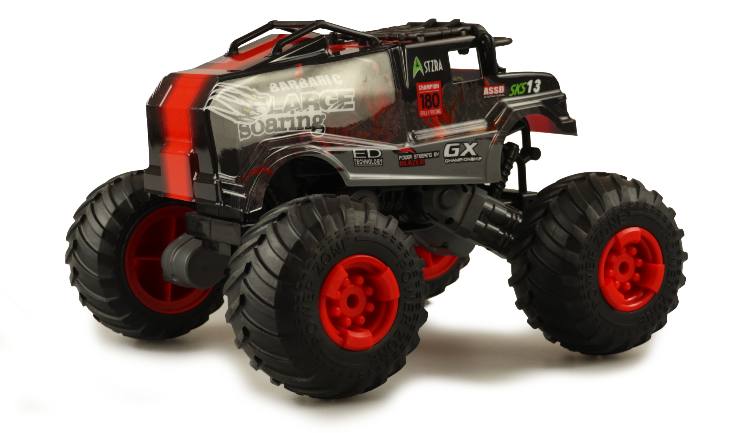 Thumbnail 680 f�r Radiostyrd bil - 1:16 - Crazy SKS13 Monster Truck R&ouml;d - RTR