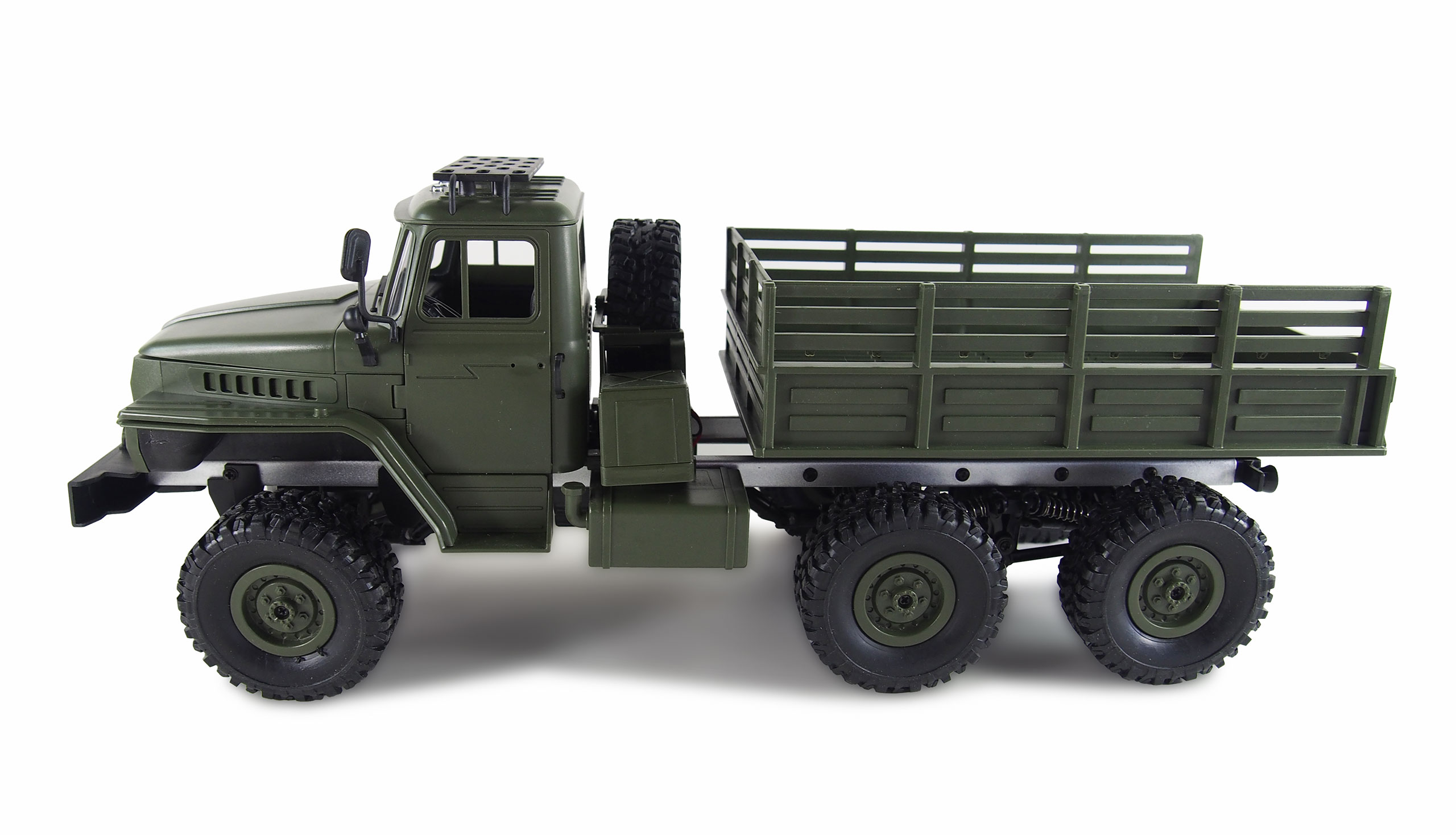 Thumbnail 680 f�r RC Milit&auml;rlastbil - Ural Truck LKW 6WD - 1:16 - RTR