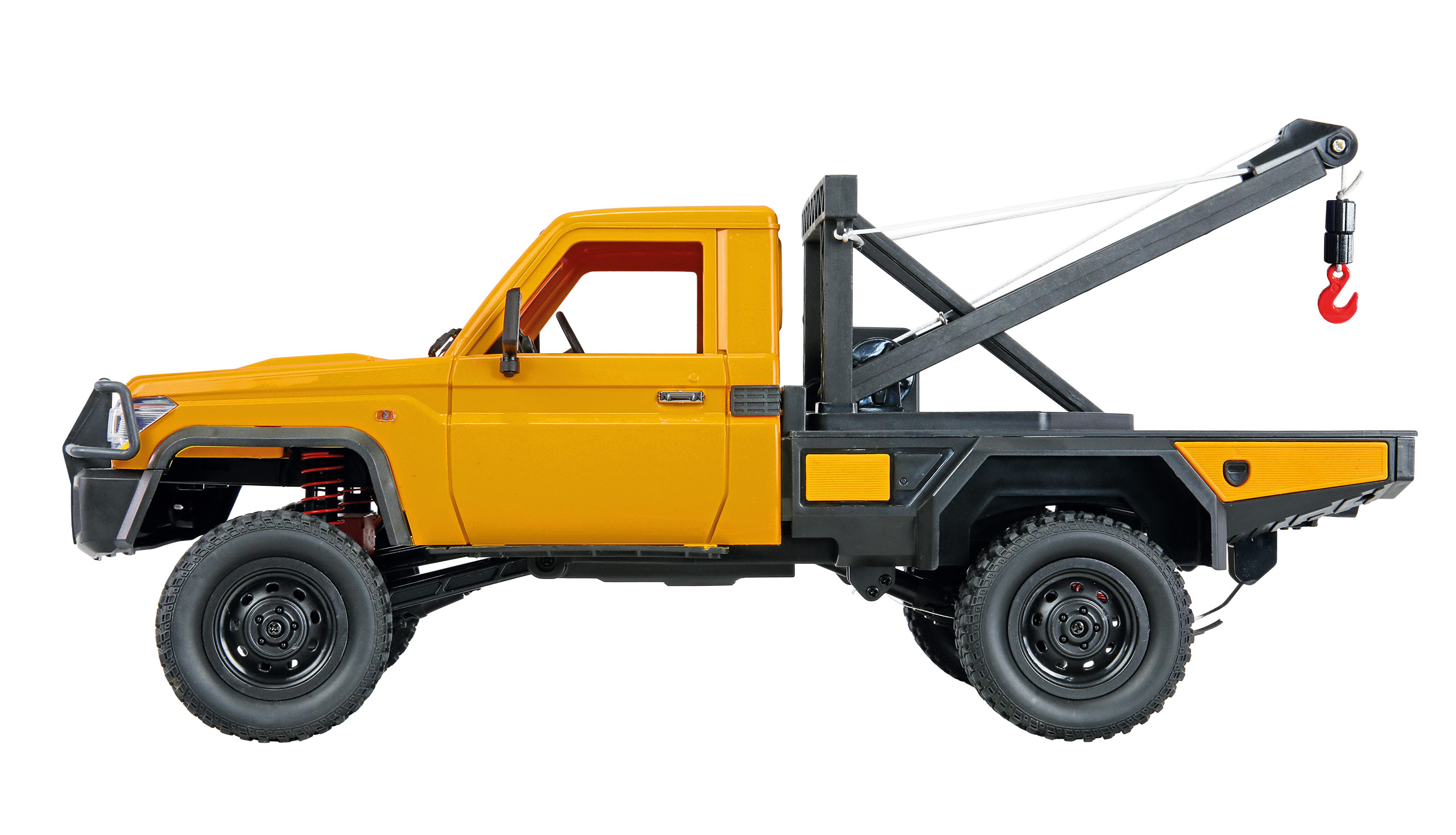 Thumbnail 681 f�r RC Crawler - 1:12 - Toyota Land Cruiser B&auml;rgningsbil 4wd - Orange - RTR