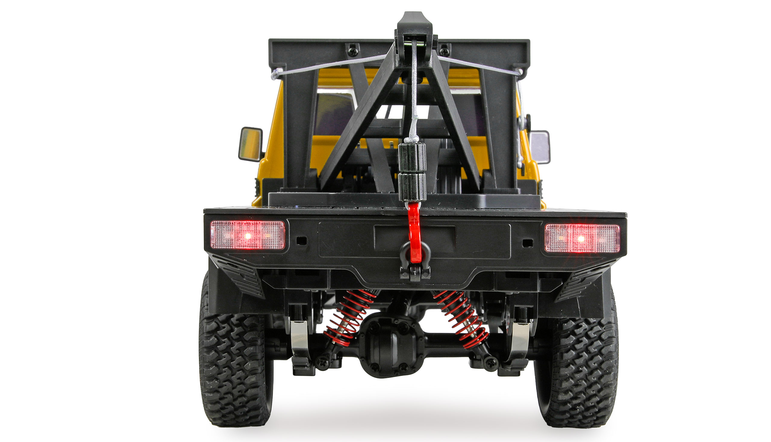 Thumbnail 681 f�r RC Crawler - 1:12 - Toyota Land Cruiser B&auml;rgningsbil 4wd - Orange - RTR