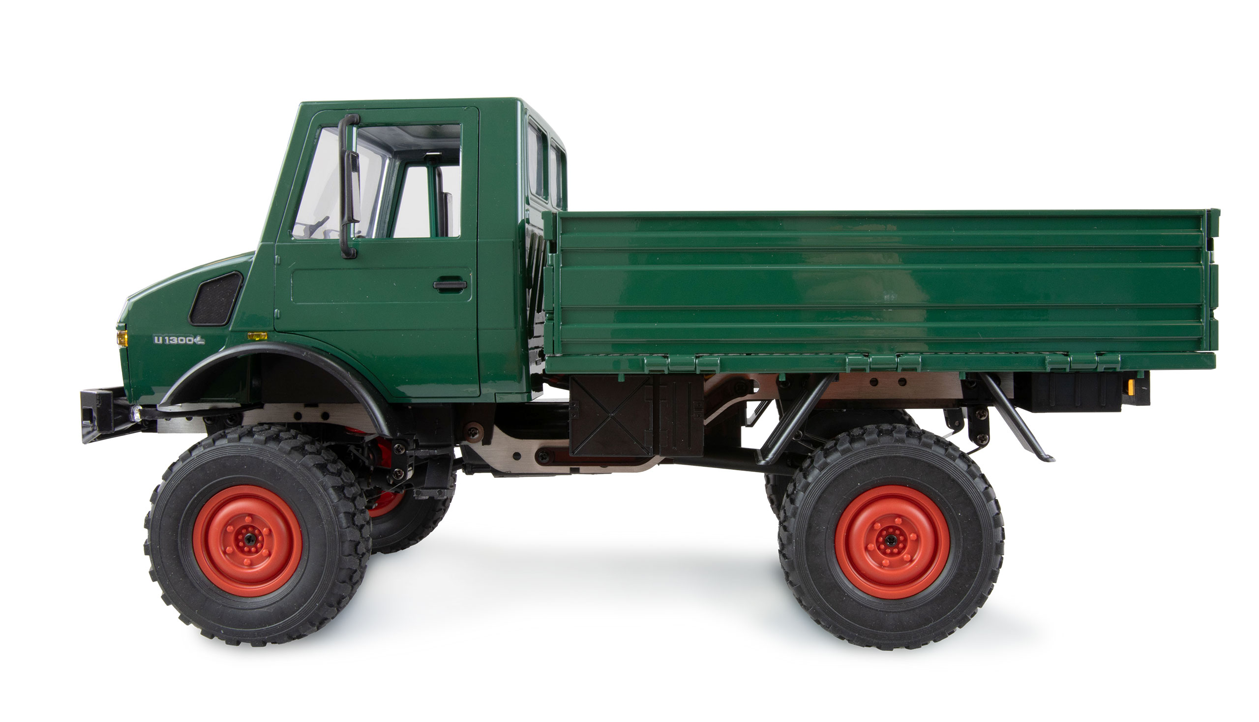 Thumbnail 681 f�r RC lastbil - Mercedes-Benz Unimog Gr&ouml;n - 1:12 - RTR